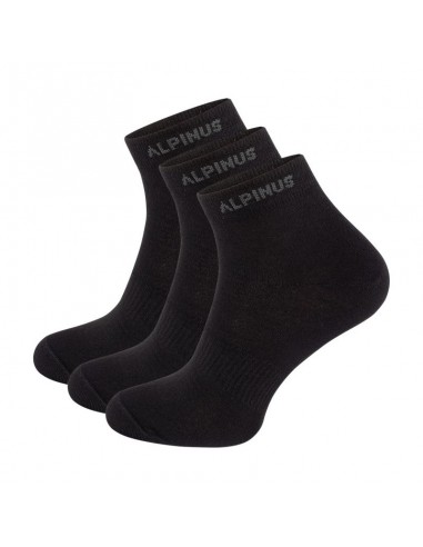 Alpinus Puyo FL43764 Αθλητικές Κάλτσες Μαύρες 3 Ζεύγη