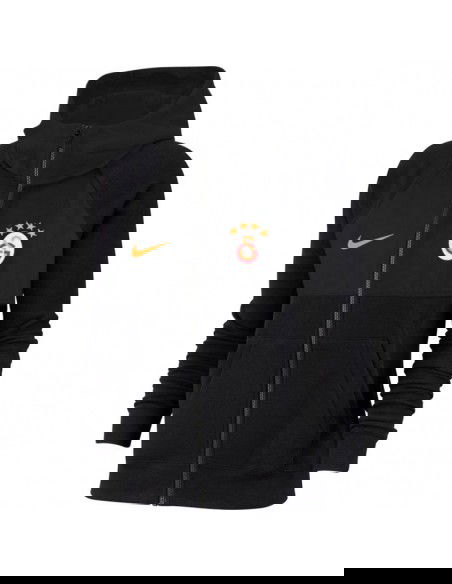 Nike Παιδική Ζακέτα Φούτερ Μαύρη Sportswear Full-Zip Hoodie DA1686-010