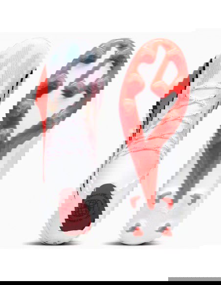 Puma Ultra Pro FG/AG 107422-01 Ψηλά Ποδοσφαιρικά Παπούτσια με Τάπες Λευκά