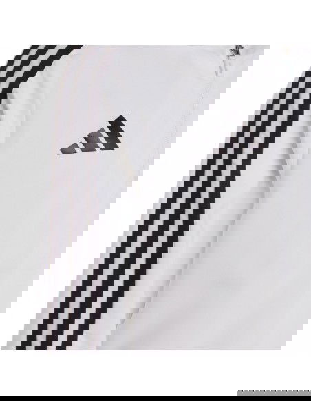 Adidas Παιδικό Casual Μπουφάν Κοντό Αντιανεμικό με Κουκούλα Λευκό Tiro 23 League IA1621