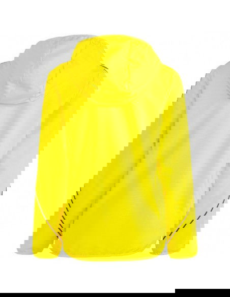 Adidas Παιδικό Casual Μπουφάν Κοντό Αντιανεμικό με Κουκούλα Κίτρινο Tiro 23 League IA1622