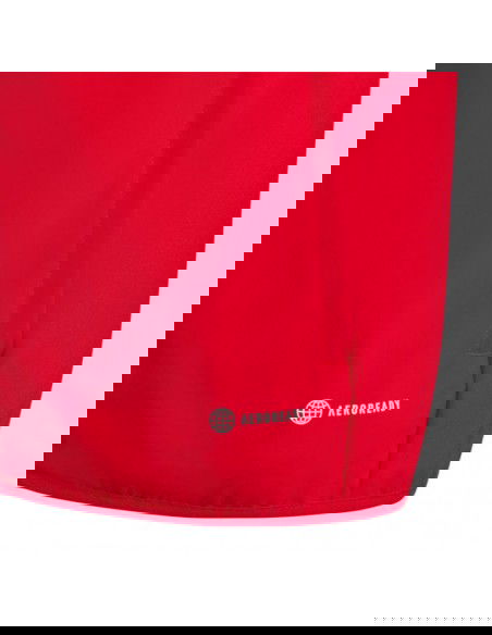 Adidas Παιδικό Casual Μπουφάν Κοντό Αντιανεμικό με Κουκούλα Κόκκινο Tiro 23 League IA1624