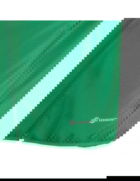 Adidas Παιδικό Casual Μπουφάν Κοντό Αντιανεμικό με Κουκούλα Πράσινο Tiro 23 League IA1625