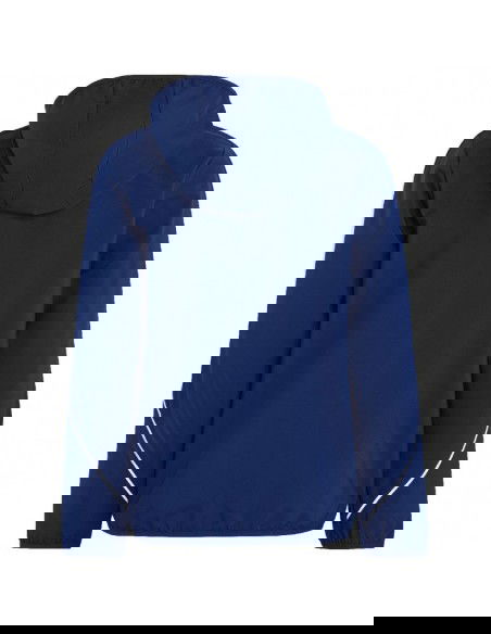 Adidas Παιδικό Αθλητικό Μπουφάν Κοντό Αντιανεμικό με Κουκούλα Navy Μπλε Tiro 23 League IA1627