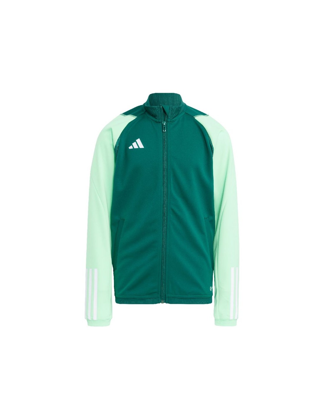 Adidas Αθλητική Παιδική Ζακέτα Φούτερ Πράσινη HU1314