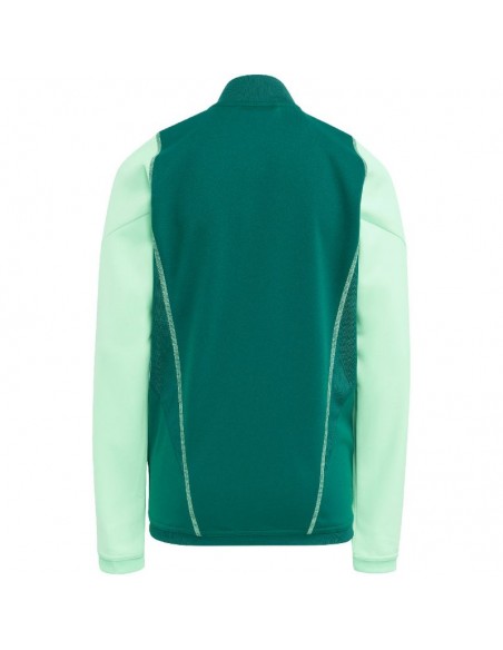 Adidas Αθλητική Παιδική Ζακέτα Φούτερ Πράσινη HU1314