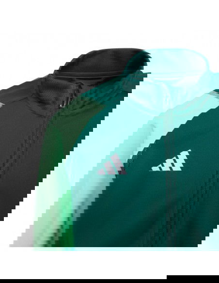 Adidas Αθλητική Παιδική Ζακέτα Φούτερ Πράσινη HU1314