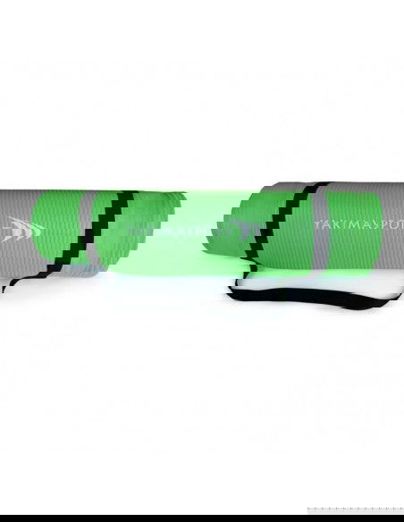 Yakimasport 100453 Στρώμα Γυμναστικής Yoga/Pilates Πράσινο (180x60cm)