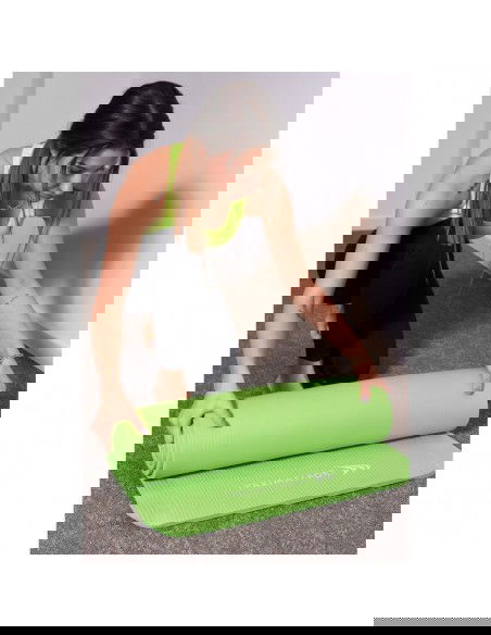 Yakimasport 100453 Στρώμα Γυμναστικής Yoga/Pilates Πράσινο (180x60cm)