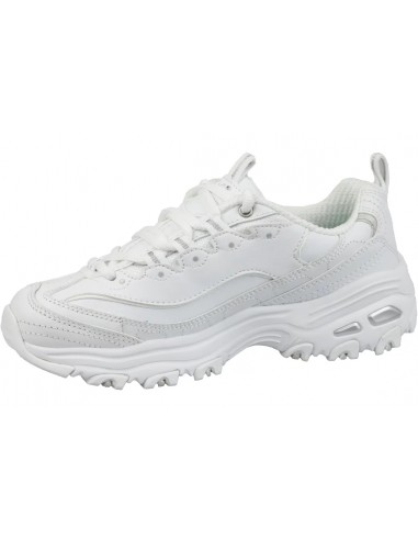 Skechers D"Lites Fresh Start Γυναικεία Chunky Sneakers Λευκά 11931-WSL