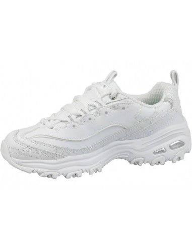 Skechers D"Lites Fresh Start Γυναικεία Chunky Sneakers Λευκά 11931-WSL