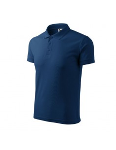 Malfini Ανδρική Διαφημιστική Μπλούζα Κοντομάνικη σε Μπλε Χρώμα MLI-20387