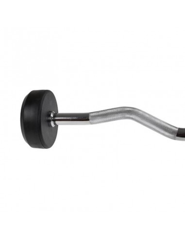 Fixed broken rubber barbell bar HMS GSL10 10 kg