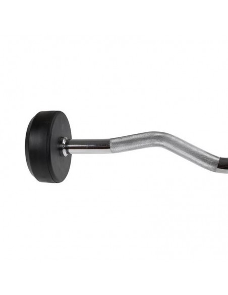 Fixed broken rubber barbell bar HMS GSL10 10 kg