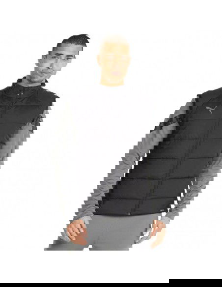 Puma Αμάνικο Ανδρικό Μπουφάν Puffer Μαύρο 657968-03