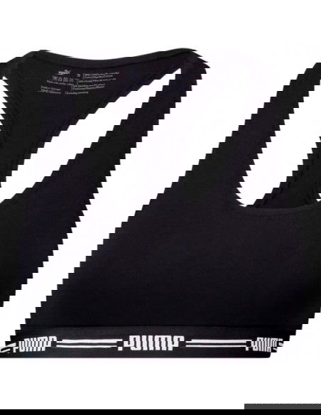 Puma 1p Hang Γυναικείο Αθλητικό Μπουστάκι Μαύρο 907862-04