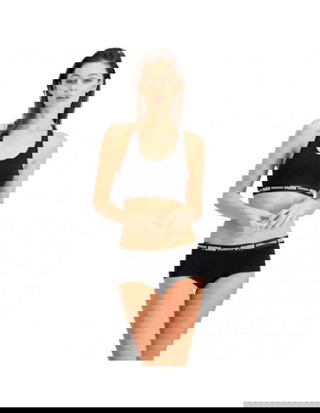 Puma 1p Hang Γυναικείο Αθλητικό Μπουστάκι Μαύρο 907862-04