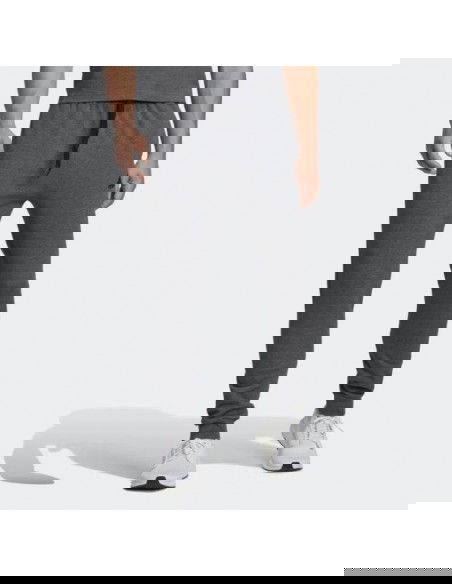 Adidas Παντελόνι Φόρμας με Λάστιχο Fleece Γκρι HL2243