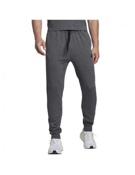 Adidas Παντελόνι Φόρμας με Λάστιχο Fleece Γκρι HL2243