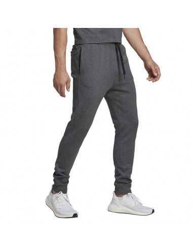 Adidas Παντελόνι Φόρμας με Λάστιχο Fleece Γκρι HL2243