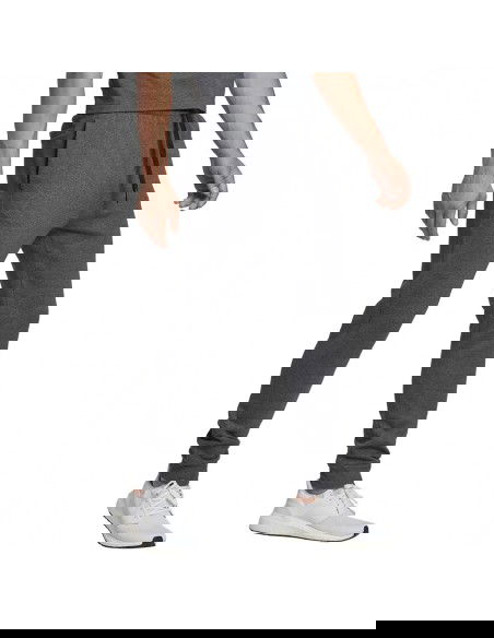 Adidas Παντελόνι Φόρμας με Λάστιχο Fleece Γκρι HL2243
