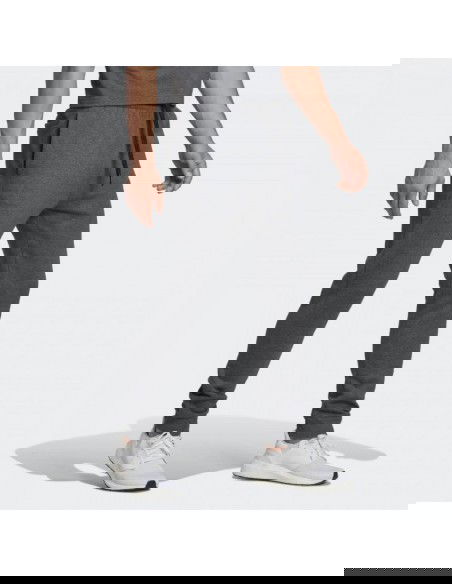 Adidas Παντελόνι Φόρμας με Λάστιχο Fleece Γκρι HL2243