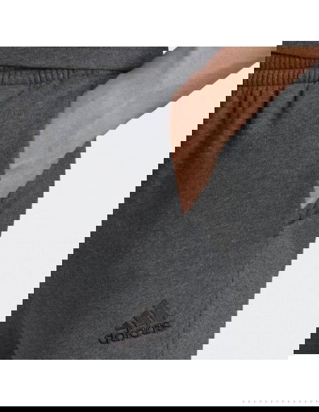 Adidas Παντελόνι Φόρμας με Λάστιχο Fleece Γκρι HL2243