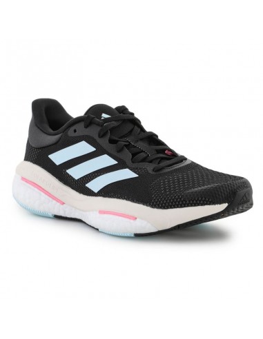 adidas performance Adidas Solarglide 5 GY3485 Γυναικεία Αθλητικά Παπούτσια Running Core Black / Almost Blue / Beam Pink