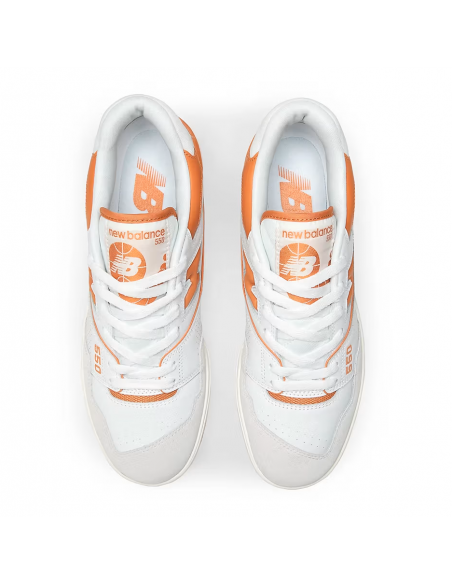 New Balance 550 Ανδρικά Sneakers White / Sepia / Rain Cloud BB550LSC