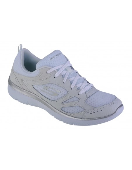 Skechers Summits Γυναικεία Sneakers Λευκά 12982-WSL