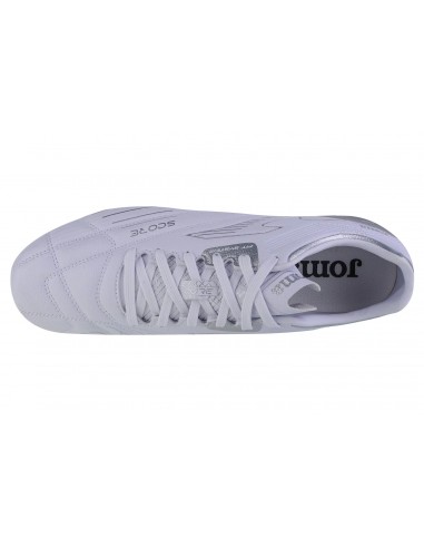 Joma Score 2302 FG SCOW2302FG Χαμηλά Ποδοσφαιρικά Παπούτσια με Τάπες Λευκά