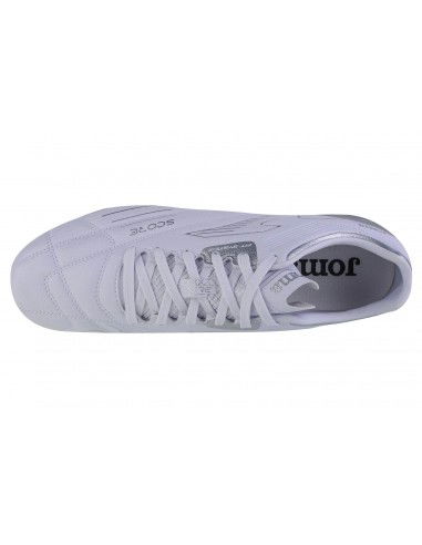 Joma Score 2302 FG SCOW2302FG Χαμηλά Ποδοσφαιρικά Παπούτσια με Τάπες Λευκά
