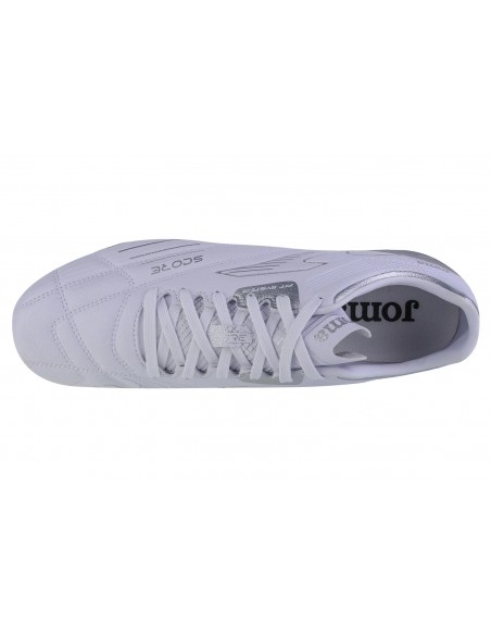Joma Score 2302 FG SCOW2302FG Χαμηλά Ποδοσφαιρικά Παπούτσια με Τάπες Λευκά