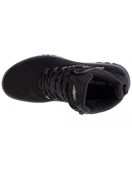 4F H4Z20-OBMH205-21S Ανδρικά Ορειβατικά Μποτάκια Μαύρα