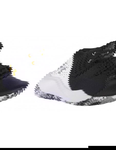 Under Armour Jet 21 3024260-006 Ψηλά Μπασκετικά Παπούτσια Black / White / Metallic Gold