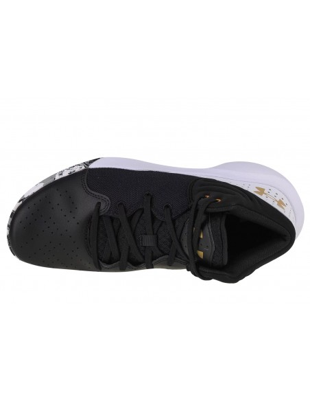 Under Armour Jet 21 3024260-006 Ψηλά Μπασκετικά Παπούτσια Black / White / Metallic Gold