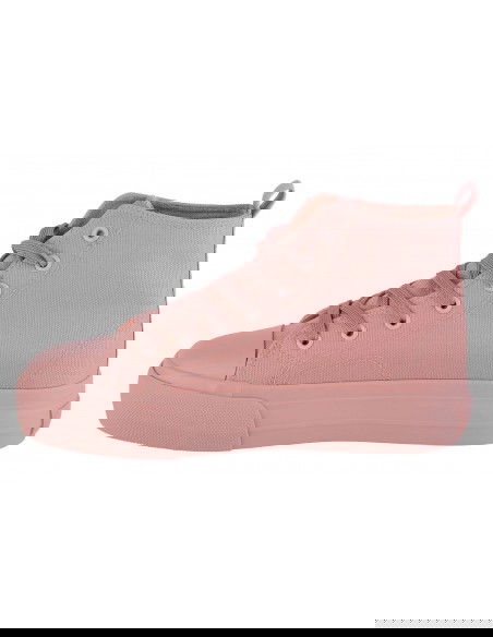 Kappa Viska OC Γυναικεία Flatforms Μποτάκια Ροζ 243208OC-7171