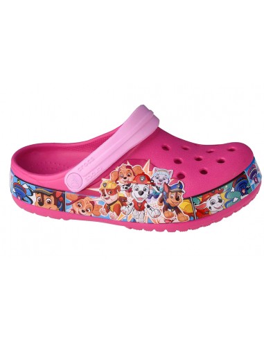 Crocs Παιδικά Ανατομικά Σαμπό Θαλάσσης Paw Patrol Band 205509-670 Φούξια