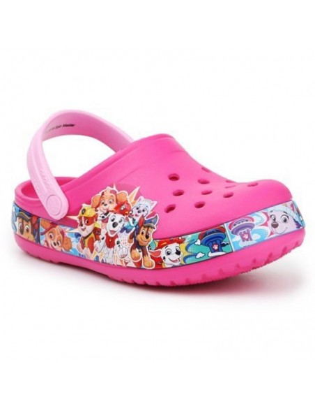 Crocs Παιδικά Ανατομικά Σαμπό Θαλάσσης Paw Patrol Band 205509-670 Φούξια