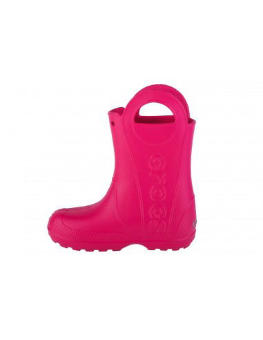 Crocs Παιδικές Γαλότσες Handle It Φούξια 12803-6x0