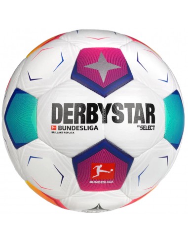 Derby Star Bundesliga Brillant Replica 162008C Μπάλα Ποδοσφαίρου Λευκή 3954100059