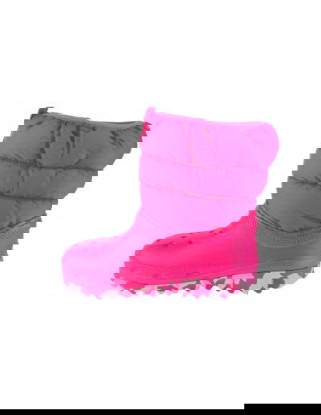 Crocs Παιδικές Μπότες Χιονιού Φούξια 207684-6X0