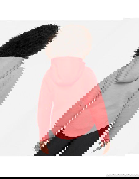 Nike Παιδική Ζακέτα Φούτερ Fleece με Κουκούλα Μπεζ CZ2570-272