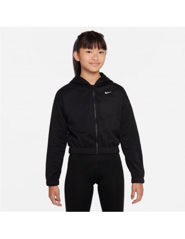 Nike Παιδικό Φούτερ με Κουκούλα και Τσέπες Μαύρο DX5460-010
