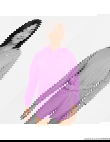 Nike Παιδική Ζακέτα Φούτερ Μωβ ThermaFit Jr DX4991 532