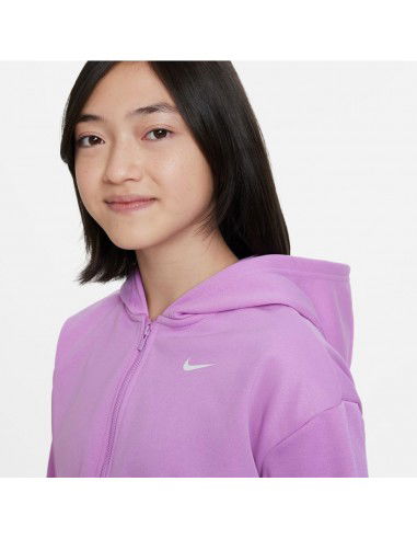 Nike Παιδική Ζακέτα Φούτερ Μωβ ThermaFit Jr DX4991 532
