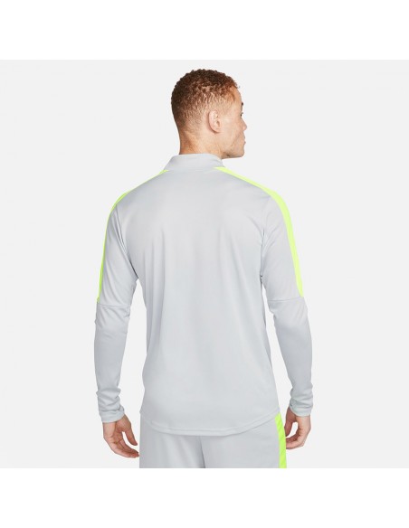 Nike Ανδρική Αθλητική Μπλούζα Μακρυμάνικη Dri-Fit Γκρι DX4294-007