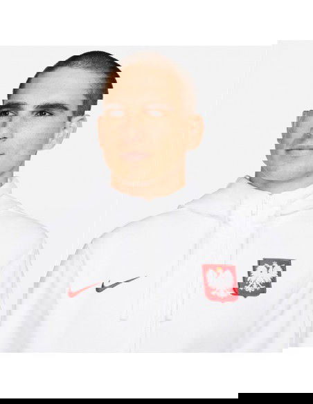 Nike Ανδρικό Φούτερ με Κουκούλα Λευκό DH4961-100