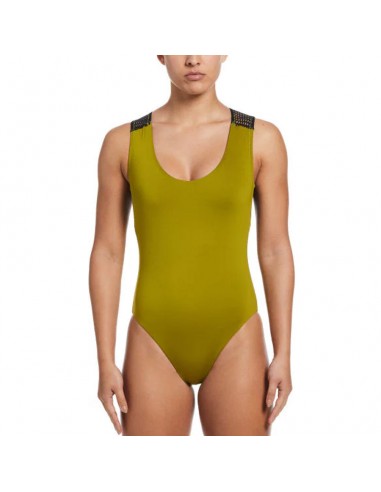 Nike Wild Ολόσωμο Μαγιό Πράσινο NESSD250-314