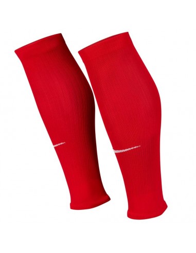 Nike Strike DH6621-657 Leg Sleeves για Επικαλαμίδες Ποδοσφαίρου Κόκκινα DH6621657
